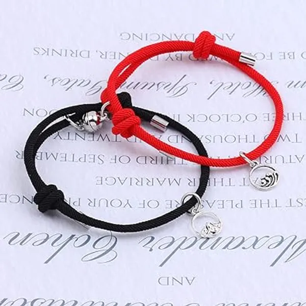 Red_And_Black_Cord_Couple_Bracelets_for_Partners