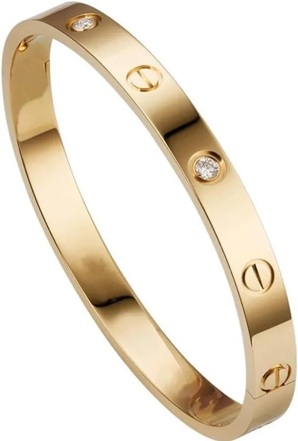 Gold_Tone_Screw_Motif_Bangle_For_Women