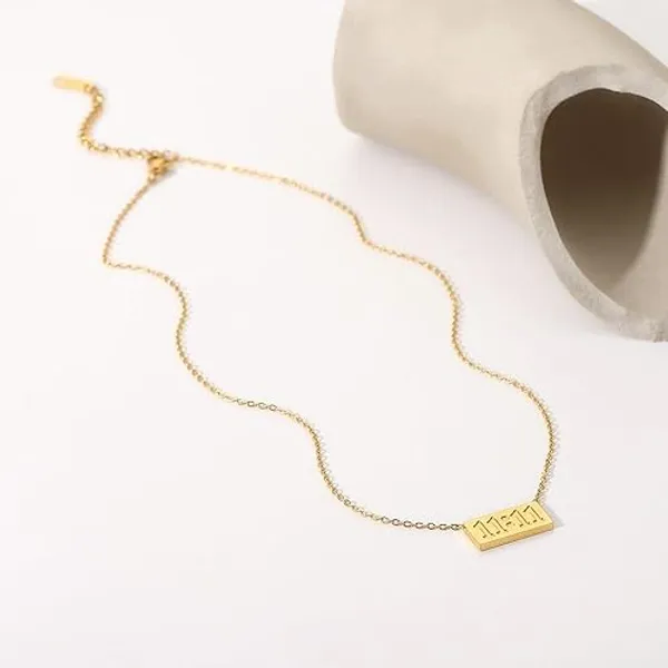 Gold_Stainless_Steel_11:11_Pendant_Necklace_for_Women