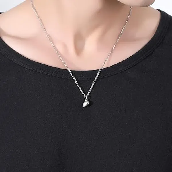 Silver_Tone_Heart_Pendant_Couple_Necklace_Set