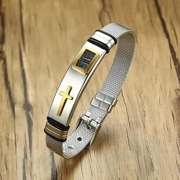 Silver_Stainless_Steel_Cross_Bracelet_for_Men
