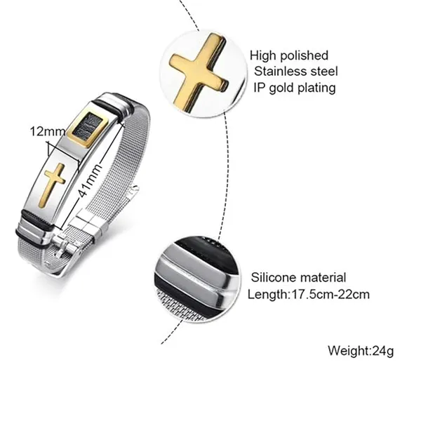 Silver_Stainless_Steel_Cross_Bracelet_for_Men
