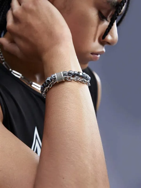 Black_Beaded_Chain_Bracelet_for_Men