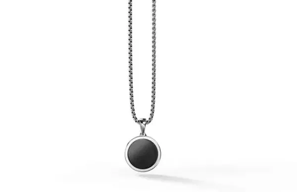 Silver_Stainless_Steel_Round_Pendant_Necklace_for_Women