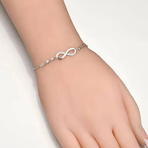 Silver_Tone_Infinity_Bracelet_for_Women