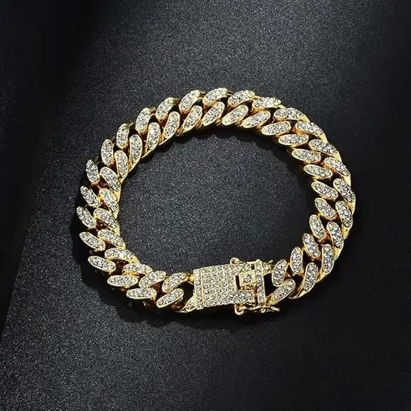 Gold_Tone_Rhinestone_Cuban_Link_Bracelet_for_Men
