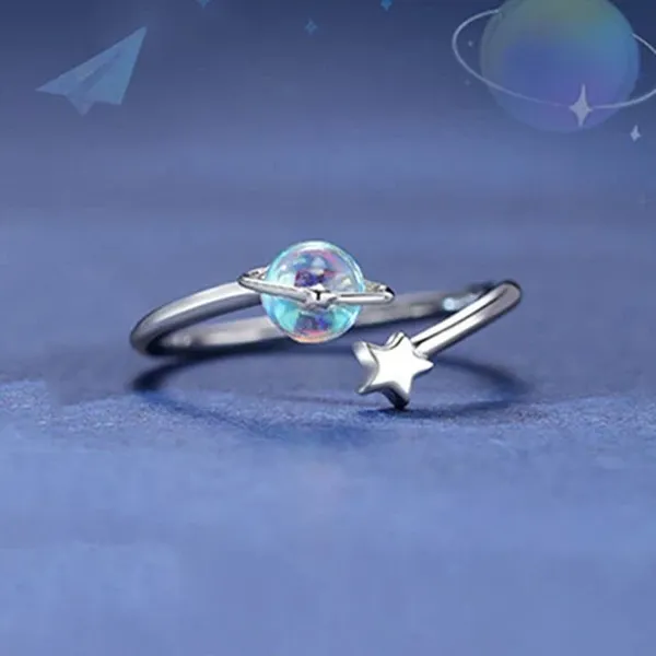 Silver_Stainless_Steel_Moonstone_Charm_Ring_For_Unisex_-_Pack_of_2