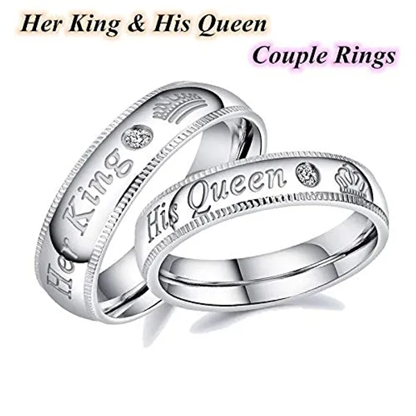 Silver_Tone_Couple_Rings_for_Partners