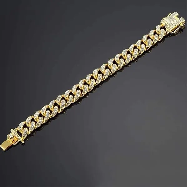 Gold_Tone_Rhinestone_Cuban_Link_Bracelet_for_Men