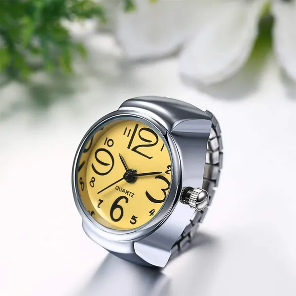 Silver_Metal_Stretch_Band_Analog_Watch_for_Unisex