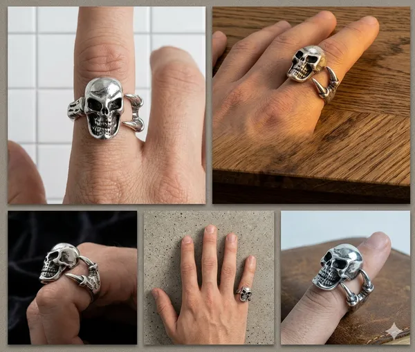 Silver_Tone_Skull_Design_Ring_for_Men