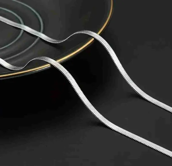 Silver_Tone_Snake_Chain_Necklace_for_Men_And_Women