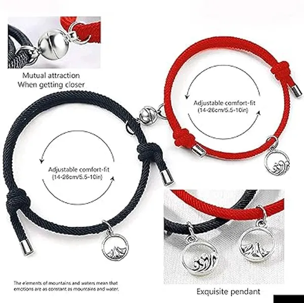 Red_And_Black_Cord_Couple_Bracelets_for_Partners
