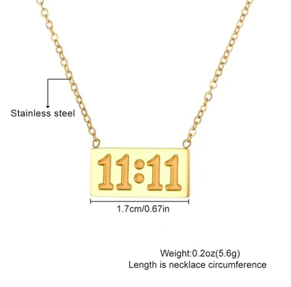 Gold_Stainless_Steel_11:11_Pendant_Necklace_for_Women