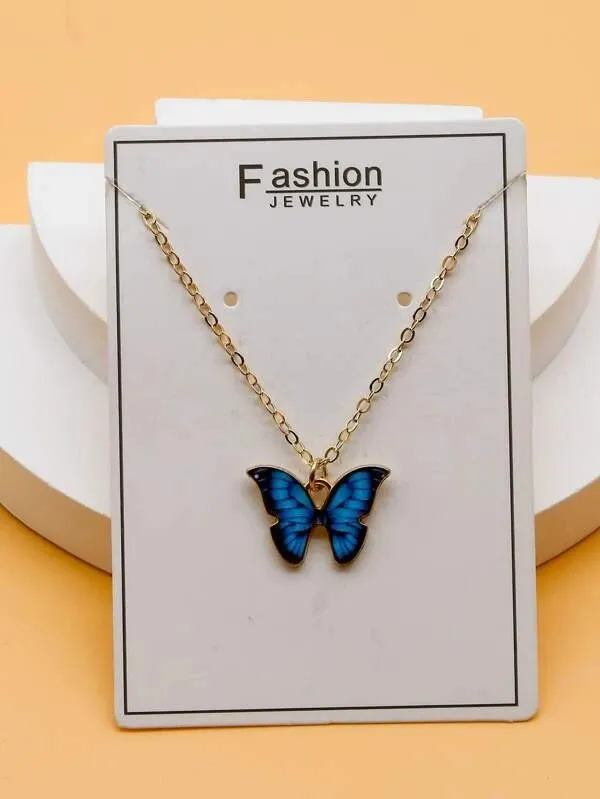 Silver_Tone_Butterfly_Pendant_Necklace_for_Women