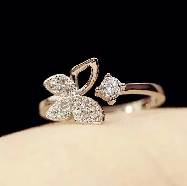 Silver_Stainless_Steel_Butterfly_Stone_Ring_For_Unisex_-_Pack_of_2