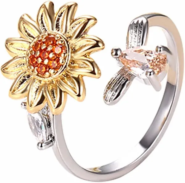 Silver_Tone_Adjustable_Floral_Butterfly_Ring_for_Women