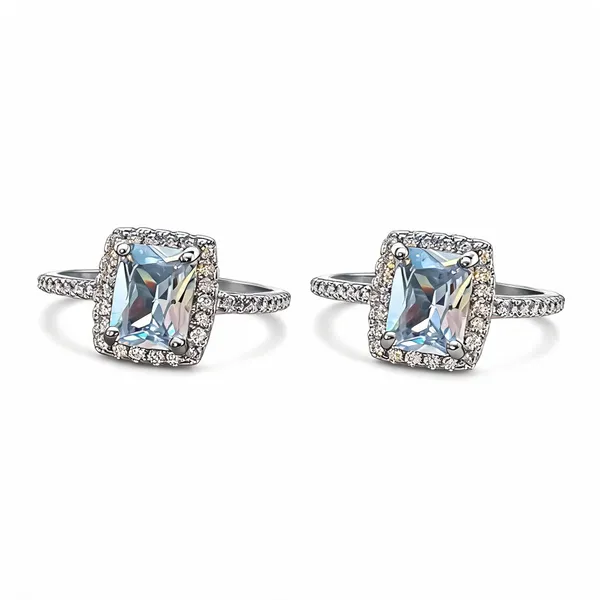 Silver_Stainless_Steel_Rectangular_Stone_Ring_For_Unisex_-_Pack_of_2