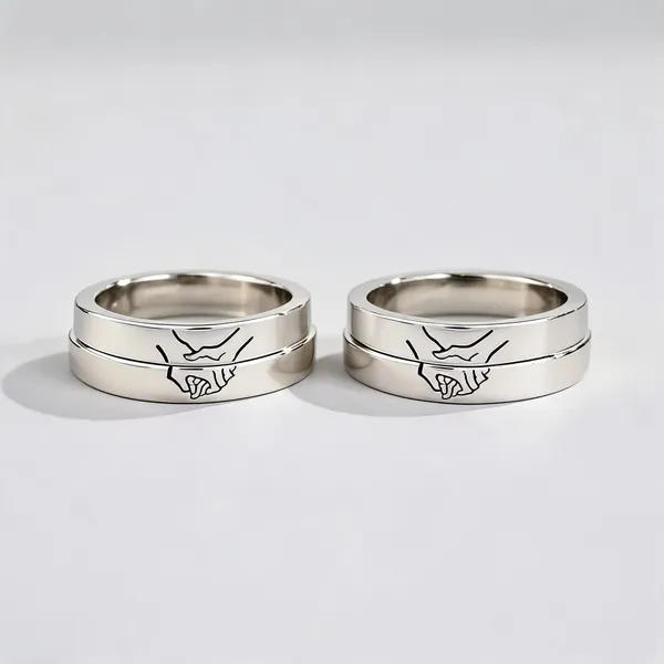 Silver_Stainless_Steel_Engraved_Couple_Ring_For_Unisex_-_Pack_of_2