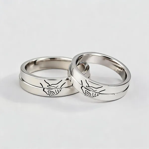 Silver_Stainless_Steel_Engraved_Couple_Ring_For_Unisex_-_Pack_of_2