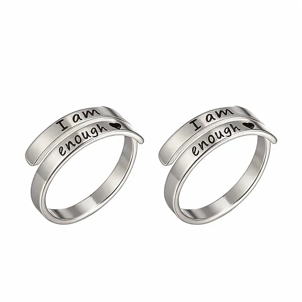 Silver_Stainless_Steel_Inspirational_Open_Band_Ring_For_Unisex_-_Pack_of_2