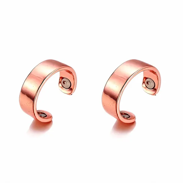 Pink_Stainless_Steel_Cuff_Ring_For_Unisex_-_Pack_of_2
