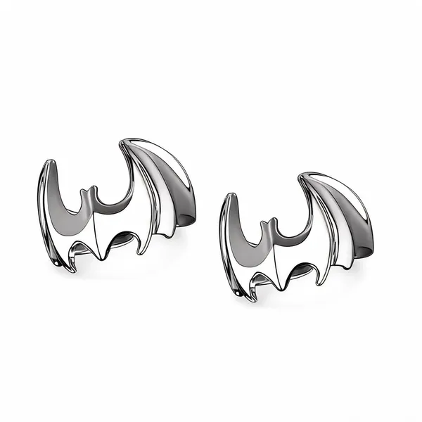 Silver_Stainless_Steel_Bat_Design_Ring_For_Unisex_-_Pack_of_2