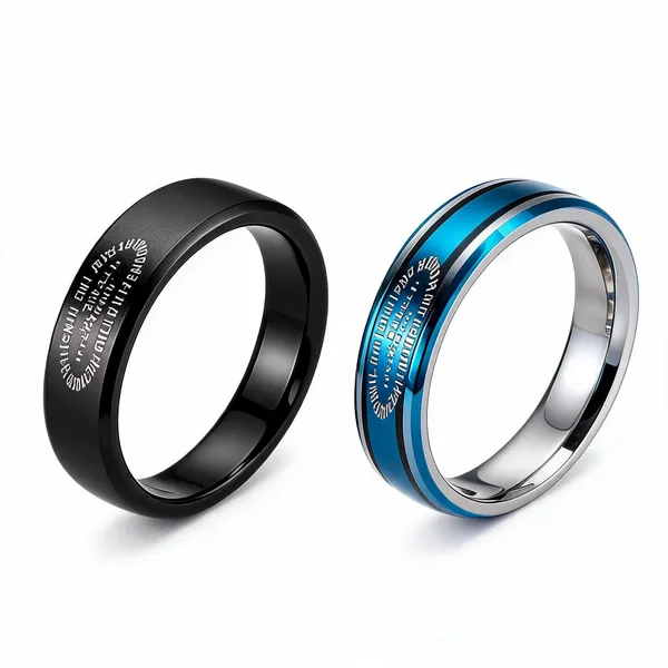 Silver_Stainless_Steel_Band_Couple_Ring_For_Unisex