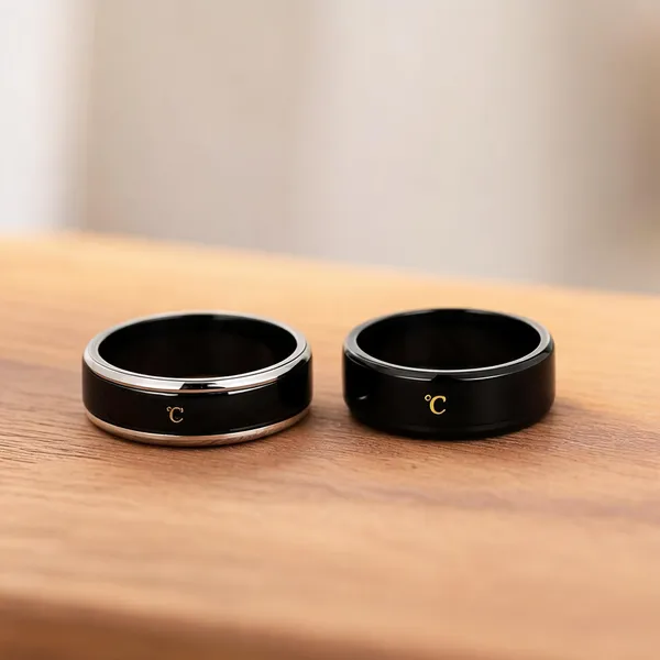 Black_Stainless_Steel_Band_Ring_For_Unisex_-_Pack_of_2