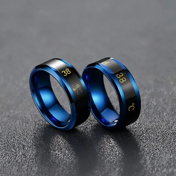Blue_Stainless_Steel_Metallic_Finish_Band_Ring_For_Unisex_-_Pack_of_2