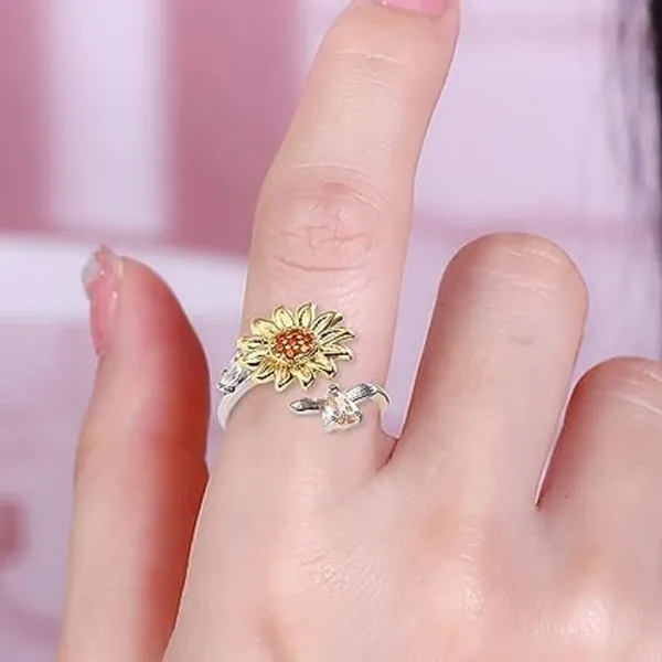 Silver_Tone_Adjustable_Floral_Butterfly_Ring_for_Women
