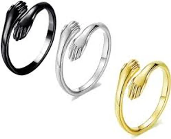 Black_Open_Band_Ring_for_Women