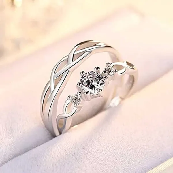 Silver_Tone_Infinity_Ring_Set_for_Women