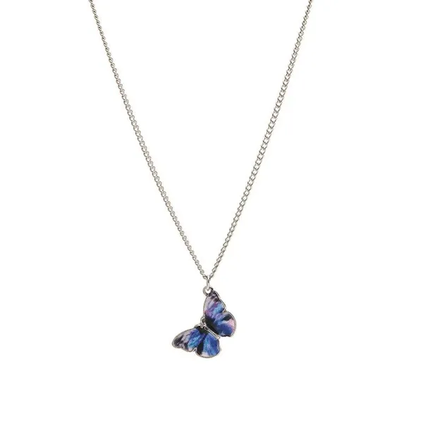 Silver_Tone_Butterfly_Pendant_Necklace_for_Women