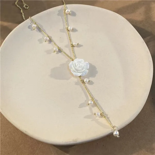 Gold_Tone_Pearl_Rose_Pendant_Necklace_for_Women