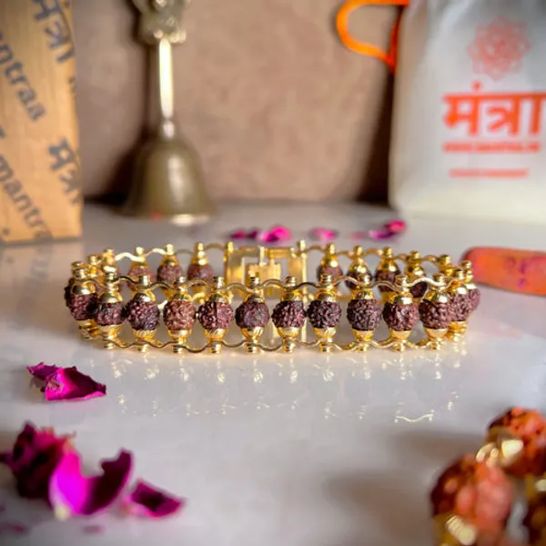 Brown_Gold_Tone_Rudraksha_Bracelet_for_Men