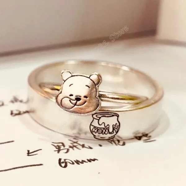 Gold-Tone_Bear_Charm_Bracelet_for_Women