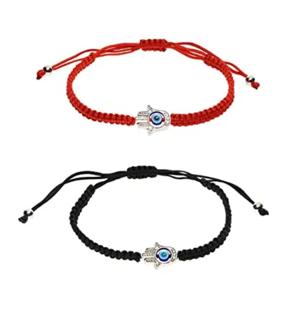 Red_And_Black_Thread_Hamsa_Evil_Eye_Bracelets_Set_For_Women
