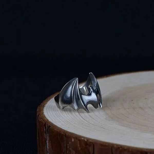 Silver_Tone_Open_Band_Gothic_Ring_For_Unisex