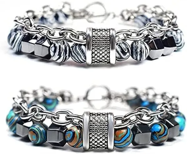 Silver_Beaded_Chain_Bracelet_Set_for_Men
