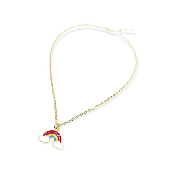 Gold_Tone_Rainbow_Pendant_Necklace_for_Girls