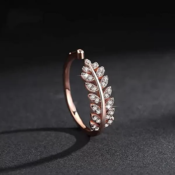 Rose_Gold_Tone_Leaf_Design_Crystal_Studded_Ring_for_Women