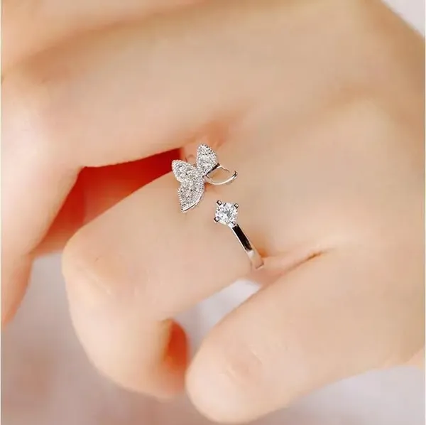 Silver_Stainless_Steel_Butterfly_Stone_Ring_For_Unisex_-_Pack_of_2