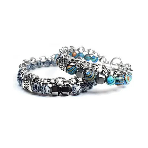 Silver_Beaded_Chain_Bracelet_Set_for_Men