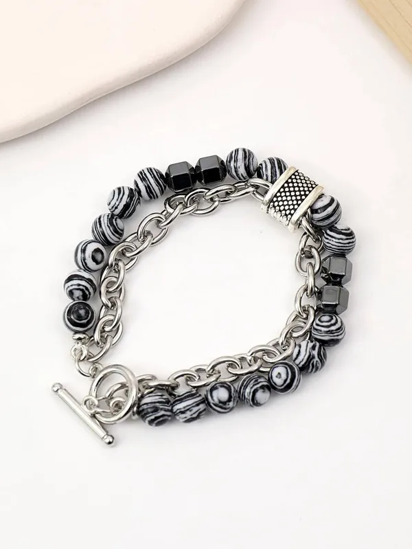 Black_Beaded_Chain_Bracelet_for_Men