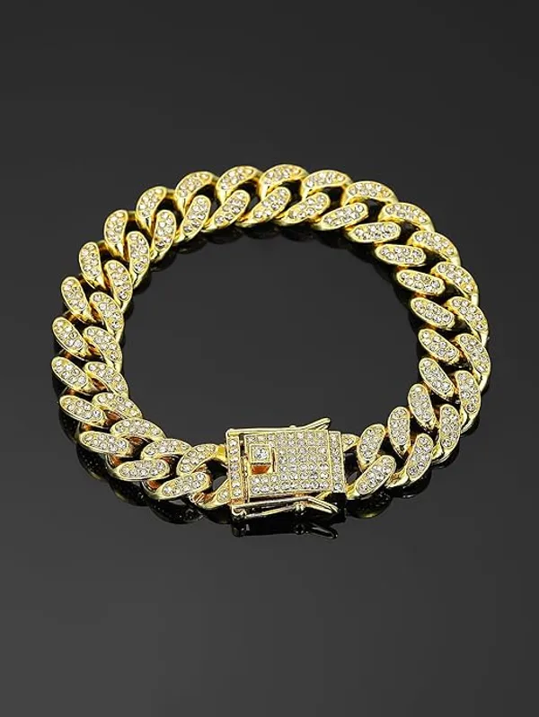 Gold_Tone_Rhinestone_Cuban_Link_Bracelet_for_Men