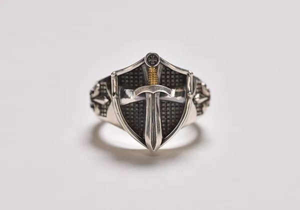 Silver_Tone_Geometric_Ring_for_Men