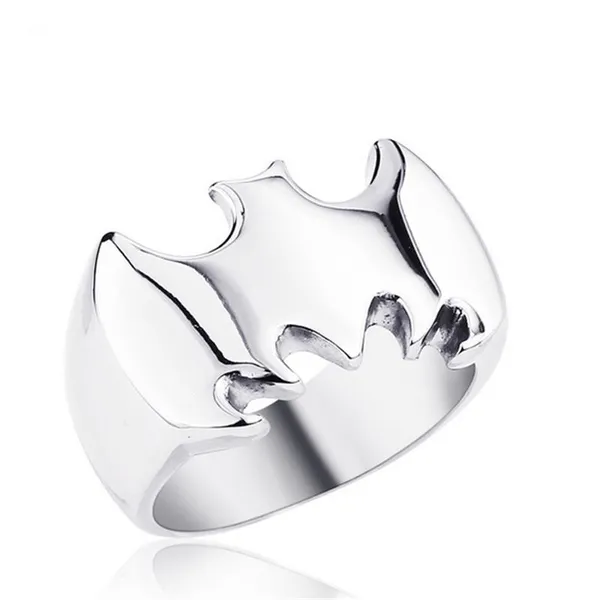 Silver_Tone_Bat_Design_Ring_For_Unisex