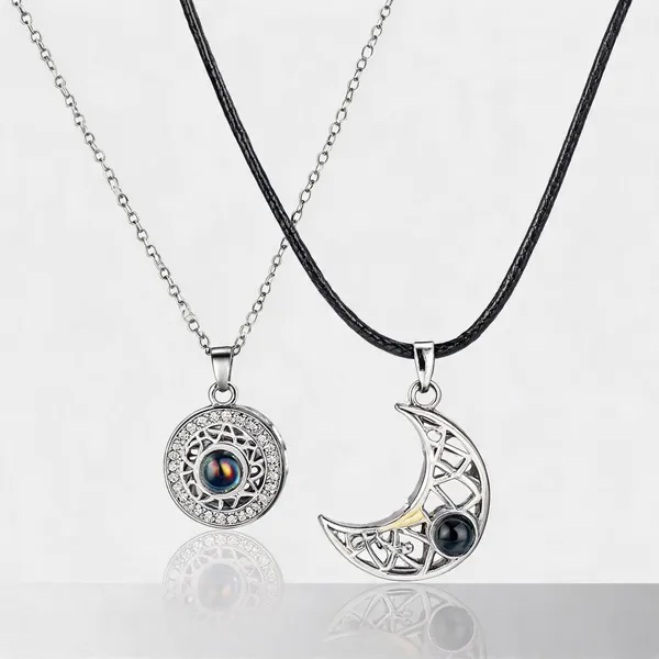 Silver_Stainless_Steel_Couple_Pendant_Necklace_For_Unisex_-_Pack_of_2