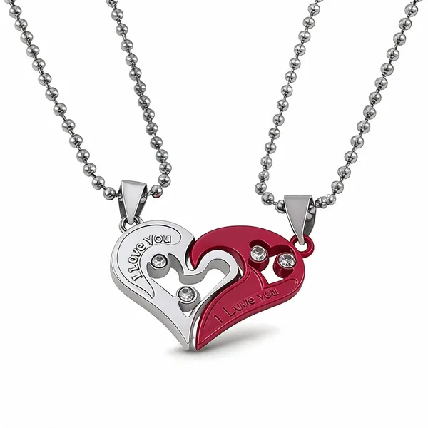 Red_Stainless_Steel_Couple_Heart_Pendant_Locket_For_Unisex_-_Pack_of_2